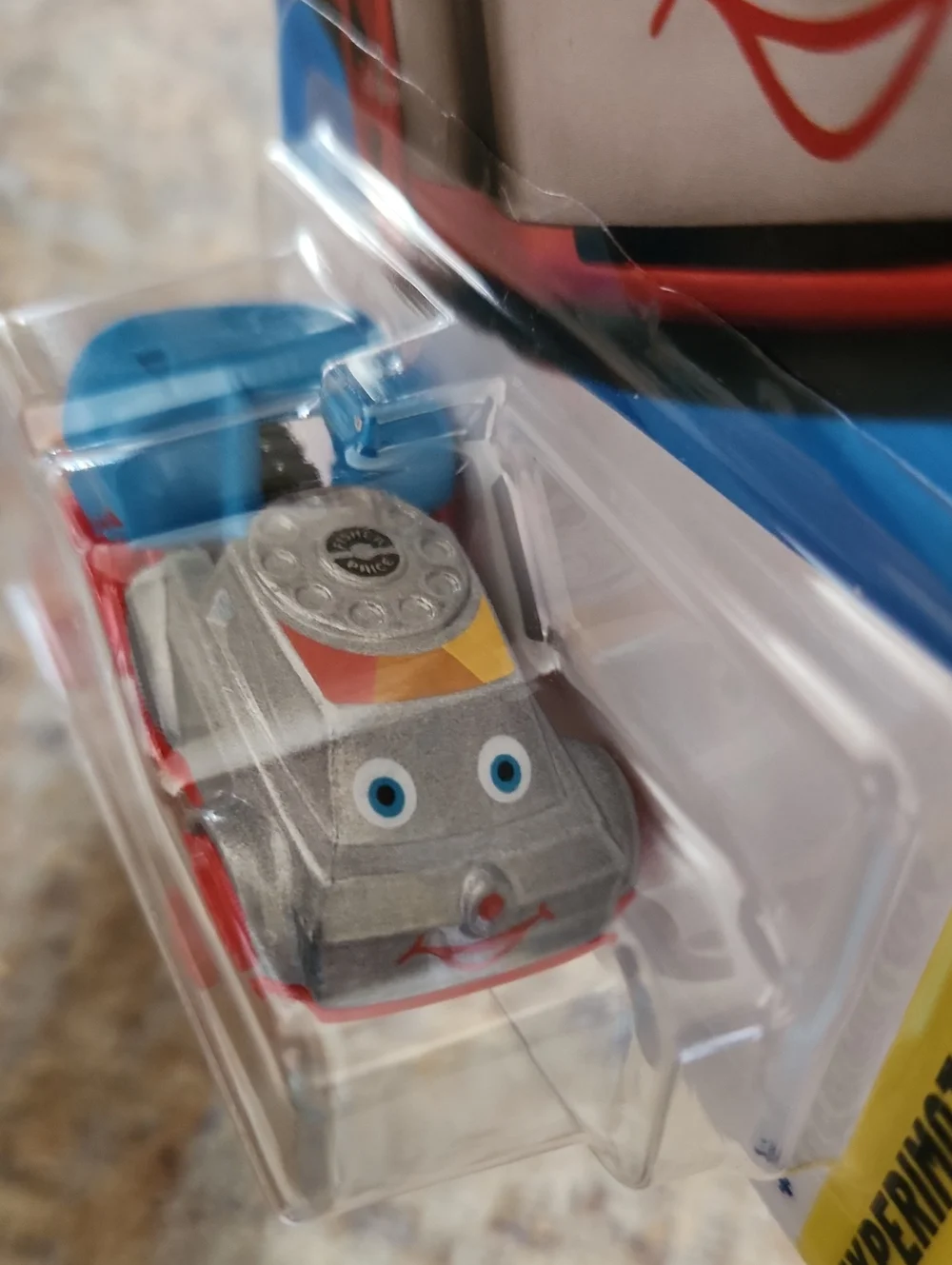 Quick Chat Kids Toy Car - White with Blue and Red Accents